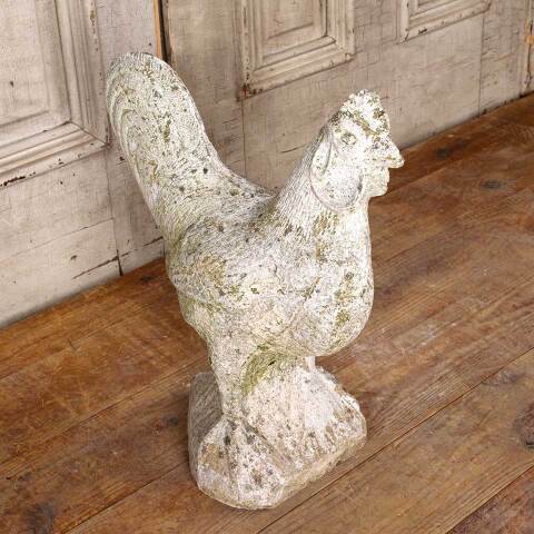 #54652 19" Cast Concrete Hen Garden Ornament image 6