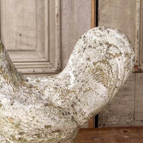 #54652 19" Cast Concrete Hen Garden Ornament image 8