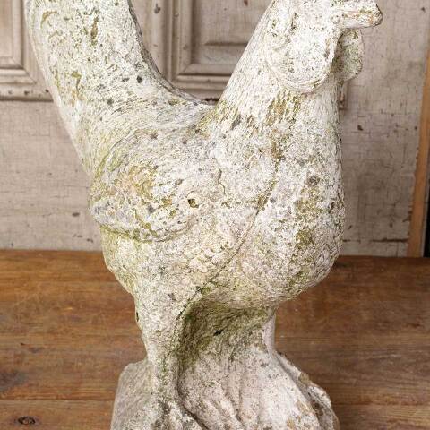 #54652 19" Cast Concrete Hen Garden Ornament image 3