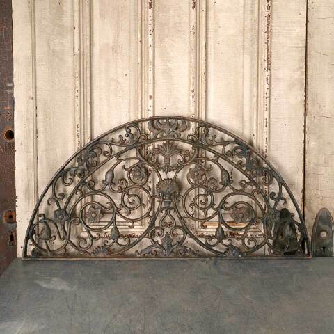 35x17 Ornate Arched Cast Iron Piece