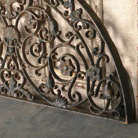 #54708 35x17 Ornate Arched Cast Iron Piece image 2