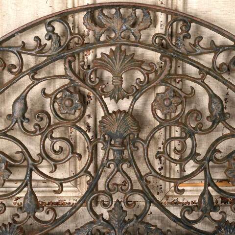 #54708 35x17 Ornate Arched Cast Iron Piece image 3