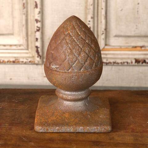 #54720 6" Cast Iron Artichoke Finial Ornament image 4
