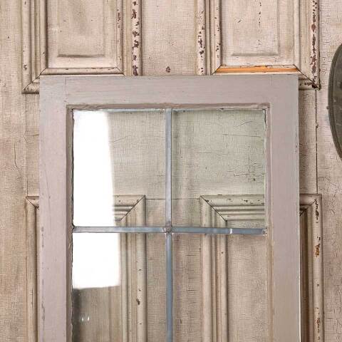 #54740 20x34 Salvaged 6 Lite Leaded Glass Window image 5
