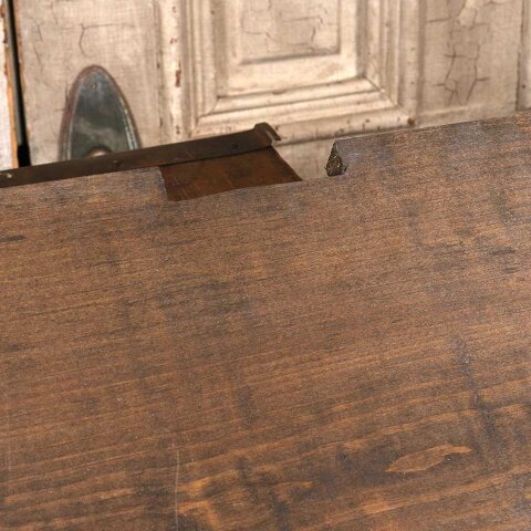 #54840 Salvaged Wood & Metal Industrial Wall Shelf image 7