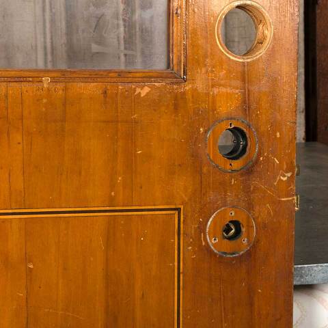 #54879 36x83 Antique 6 Lite Wood Classroom Door image 4