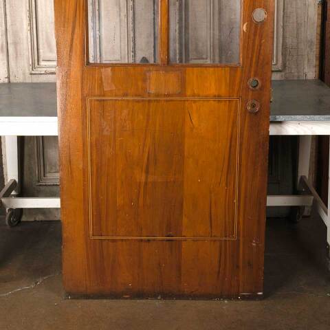 #54886 36x84 Antique Wood 6 Lite Classroom Door image 3