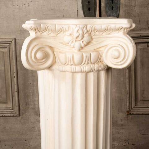 #54898 11x31 Plaster Ionic Column Pedestal image 8