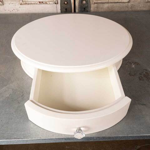 #54900 20x18 Oval End Table Top with Drawer image 4