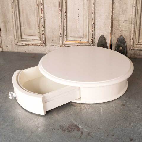#54900 20x18 Oval End Table Top with Drawer image 5
