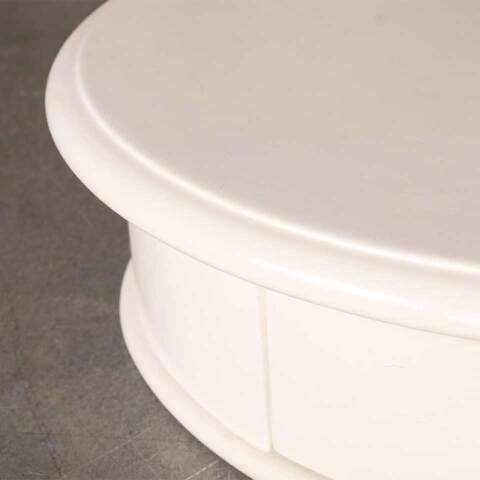 #54900 20x18 Oval End Table Top with Drawer image 7