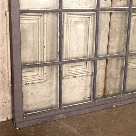 #54901 55x41 Antique Divided 15 Lite Wood Window image 2