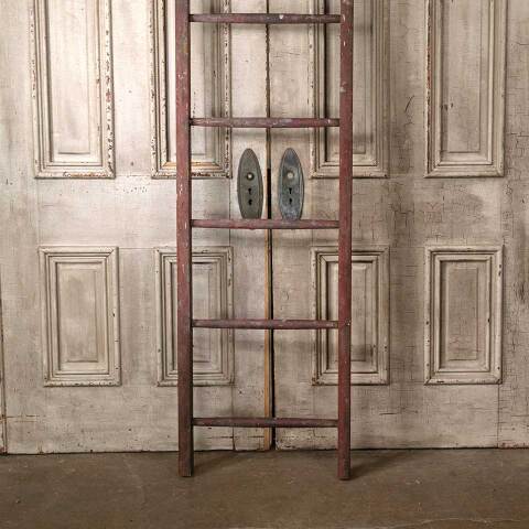 #54949 21x102 Antique 8 Rung Wood Ladder image 2