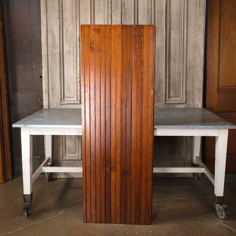 23x64 Antique Wood Beadboard Door