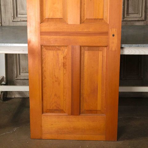 #55177 30x80 Salvaged 4 Panel Wood Interior Door image 3