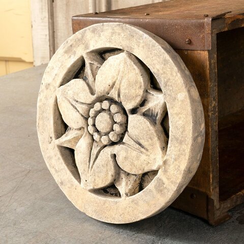 #55319 Cast Plaster Rosette Rose Medallion image 2