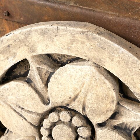 #55319 Cast Plaster Rosette Rose Medallion image 4