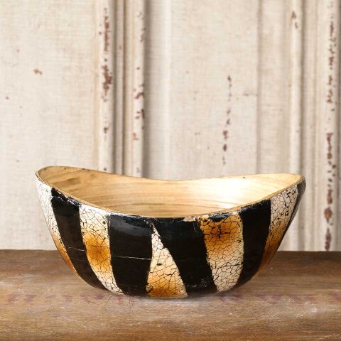 Carved Wood Bowl