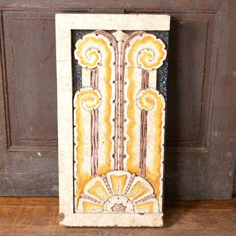 15x30 Art Deco Terra Cotta Building Panel
