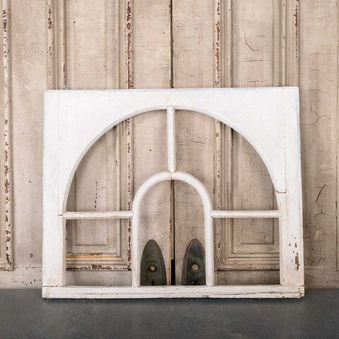 29x23 Antique Divided 5 Lite Wood Window