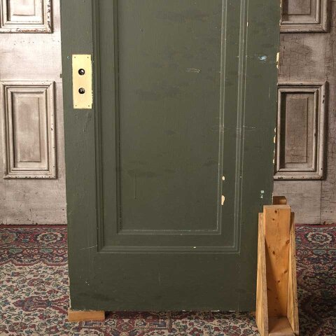 #55536 28x84 Antique 1 Panel Wood Interior Door image 7