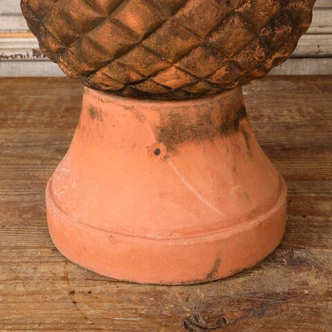 #55849 10x18 Terra Cotta Pineapple Garden Ornament image 2