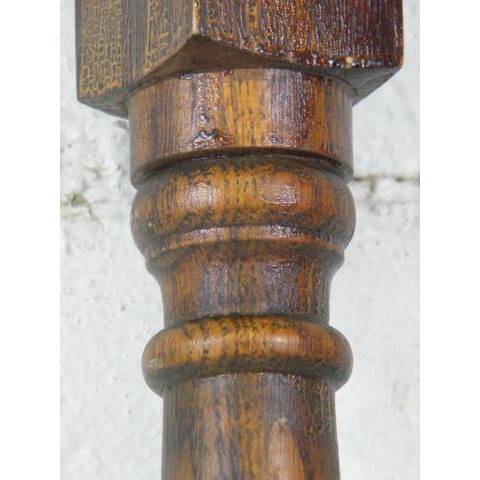 #5818 Turned Red Oak Baluster image 3