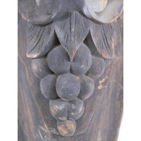 #6157 Salvaged Antique Carved Wood Piano Leg image 5