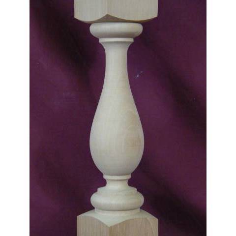 #6524 Spanish Cedar Turned Baluster image 3