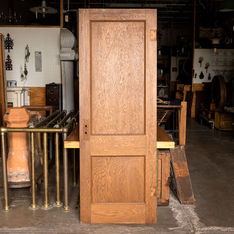 #7810 30x83 2 Panel Oak Interior Door image 6