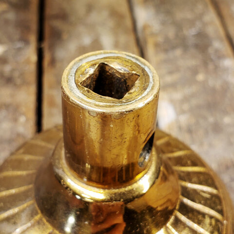 #7829 Antique Bronze Ireland Manufacturing Doorknob image 3
