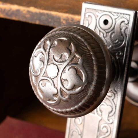 #8084 Antique Russell & Erwin Door Hardware Set image 3