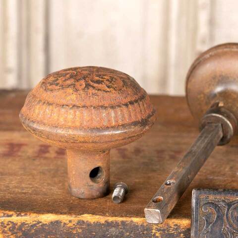 #8084 Antique Russell & Erwin Door Hardware Set image 8